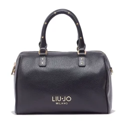 Bauletto Donna a Mano LIU JO Better effetto Bottalato Nero