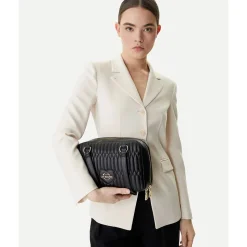 Bauletto Donna a Spalla LOVE MOSCHINO linea Bubby Love in Ecopelle Nera