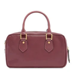 Bauletto Donna con Tracolla THE BRIDGE linea Story in Pelle Viola Orchidea