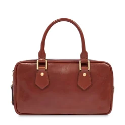 Bauletto Donna con Tracolla THE BRIDGE linea Story in Pelle Marrone