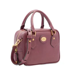 Bauletto Donna Mini THE BRIDGE linea Story in Pelle Viola Orchidea