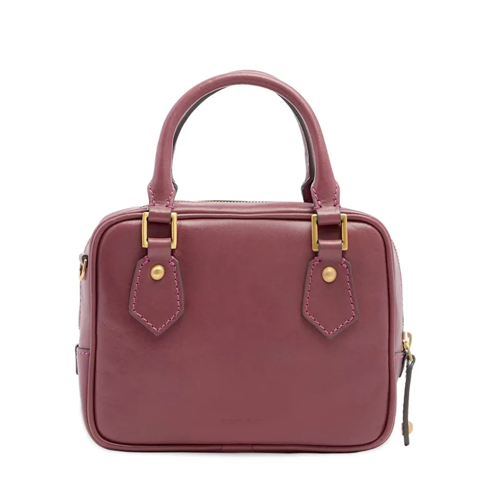 Bauletto Donna Mini THE BRIDGE linea Story in Pelle Viola Orchidea