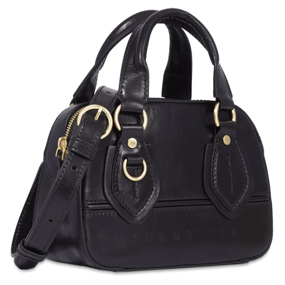 Bauletto Donna Mini THE BRIDGE linea Daphne in Pelle Nera