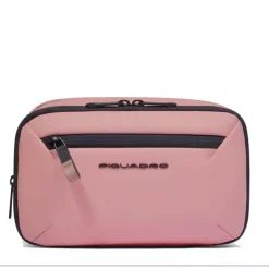 Beauty Donna PIQUADRO in Tessuto Impermeabile Linea Corner colore Rosa - BY6380C2OW