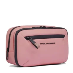 Beauty Donna PIQUADRO in Tessuto Impermeabile Linea Corner colore Rosa - BY6380C2OW