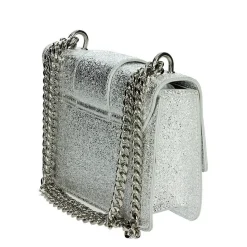 Borsa a Spalla CULT linea Gwen Laminata Silver