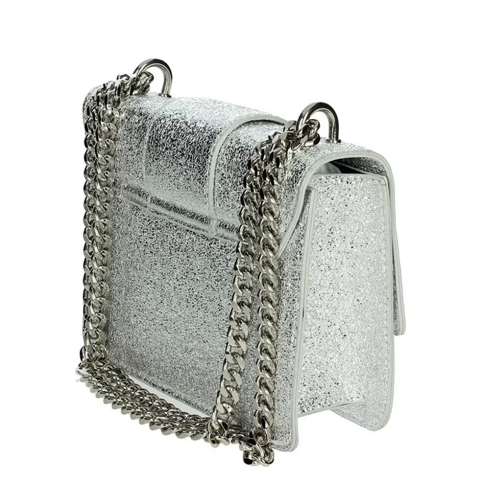 Borsa a Spalla CULT linea Gwen Laminata Silver
