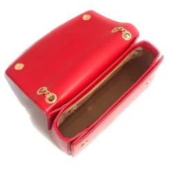 Borsa a Spalla e a Tracolla LOVE MOSCHINO Rossa con Cuore Rosso con Logo