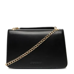 Borsa a Spalla e a Tracolla LOVE MOSCHINO Nera con Cuore Rosso con Logo