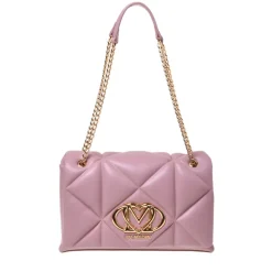 Borsa a Spalla e a Tracolla Trapuntata LOVE MOSCHINO linea Embossed Rosa