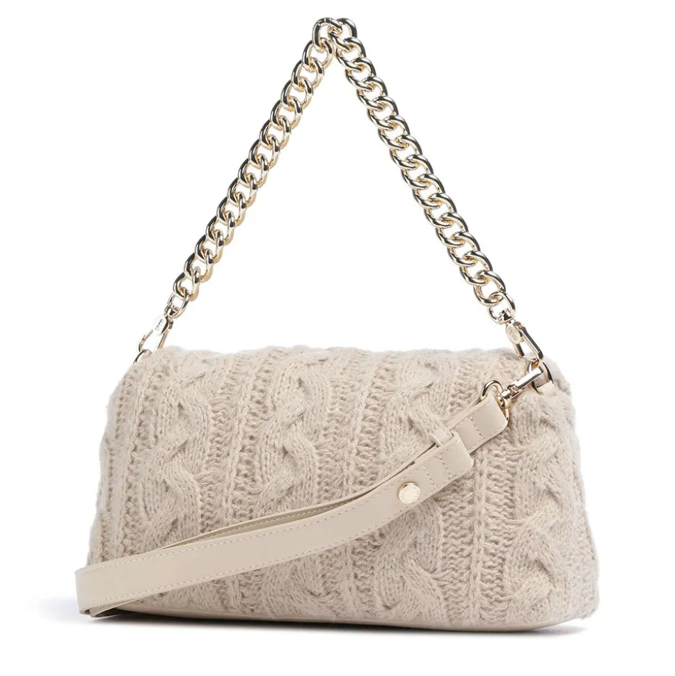 Borsa a Spalla Media LIU JO linea LaPuffy in Maglia color Marmo