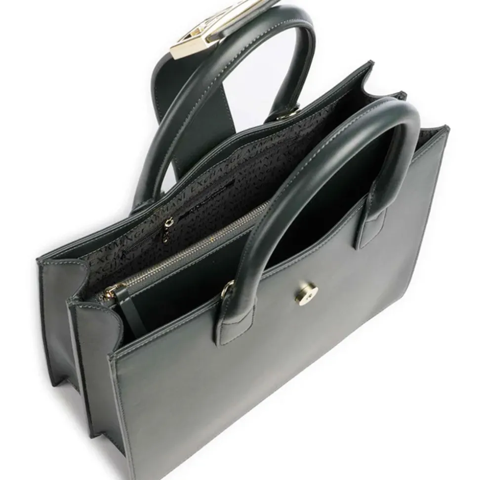 Borsa Donna a Mano ARMANI EXCHANGE colore Beat Green Misura Grande