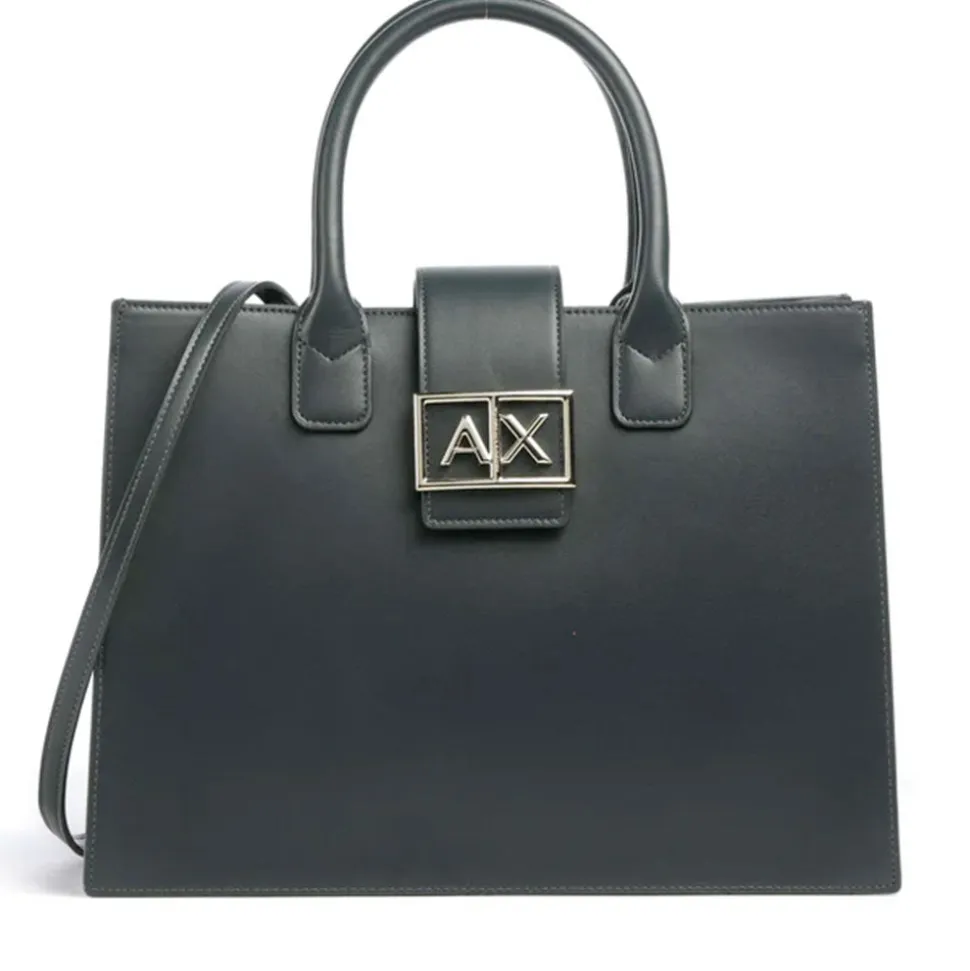 Borsa Donna a Mano ARMANI EXCHANGE colore Beat Green Misura Grande