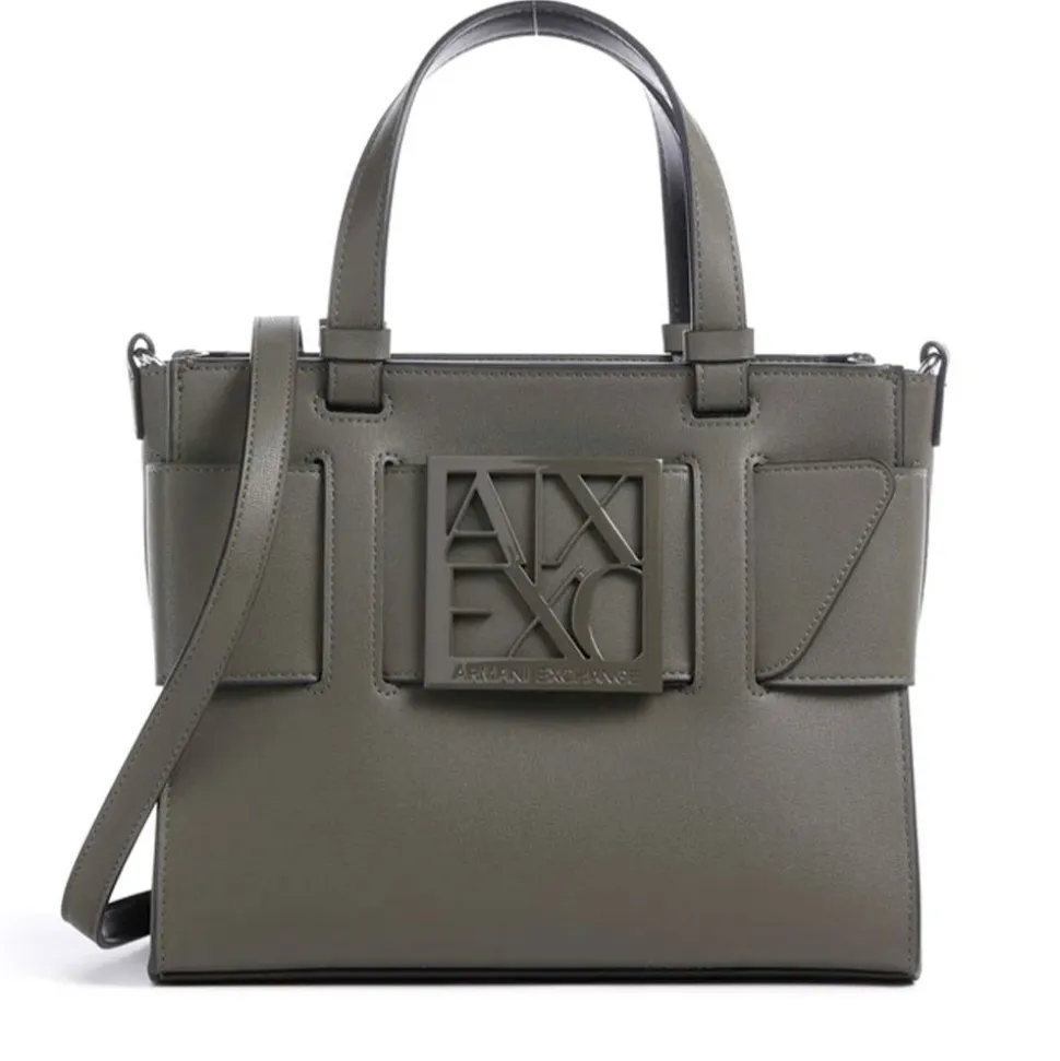 Borsa Donna a Mano ARMANI EXCHANGE Colore Savanna Misura Piccola