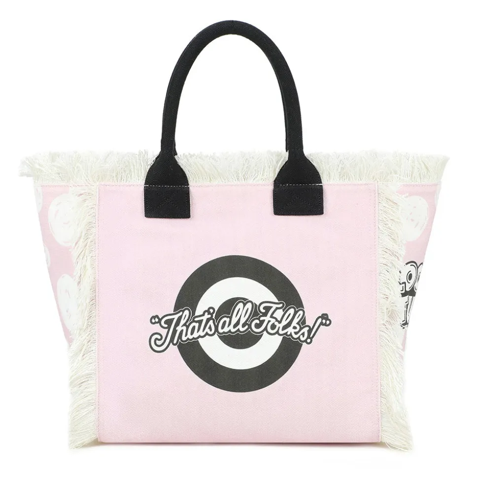 Borsa Donna a Mano BRACCIALINI linea Summer LT in Canvas stampa Looney Tunes