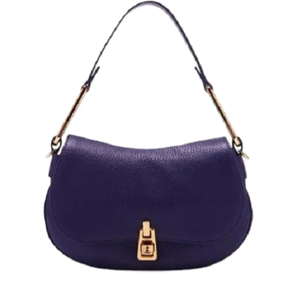Borsa Donna a Mano COCCINELLE in Pelle Linea Magie Colore Royal Blue Misura Small