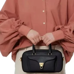 Borsa Donna a Mano COCCINELLE in Pelle linea Beat Soft Colore Brillant White