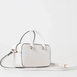 Borsa Donna a Mano COCCINELLE in Pelle linea Beat Soft Colore Brillant White