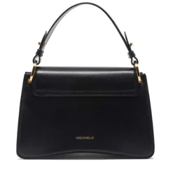 Borsa Donna a Mano COCCINELLE in Pelle linea C-Me Calf Cocker Small Colore Nero