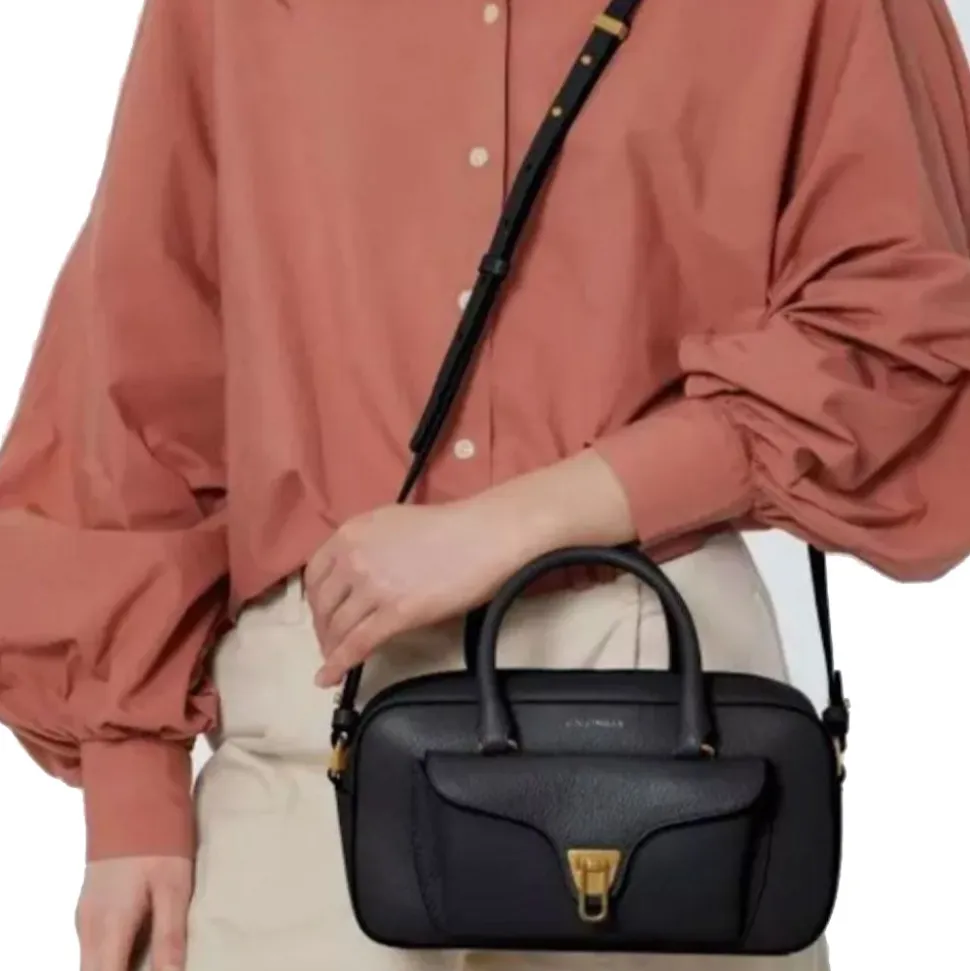 Borsa Donna a Mano COCCINELLE in Pelle linea Beat Soft Colore Celadon Green