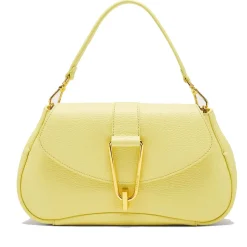 Borsa Donna a Mano con Tracolla COCCINELLE in Pelle linea Himma colore Lime Wash