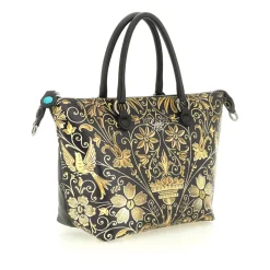 Borsa Donna a Mano con Tracolla GABS G3 PLUS Large in Pelle stampa Versailles