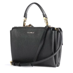 Borsa Donna a Mano con Tracolla COCCINELLE in Pelle Linea Arlettis colore Nero - E1MD555B701