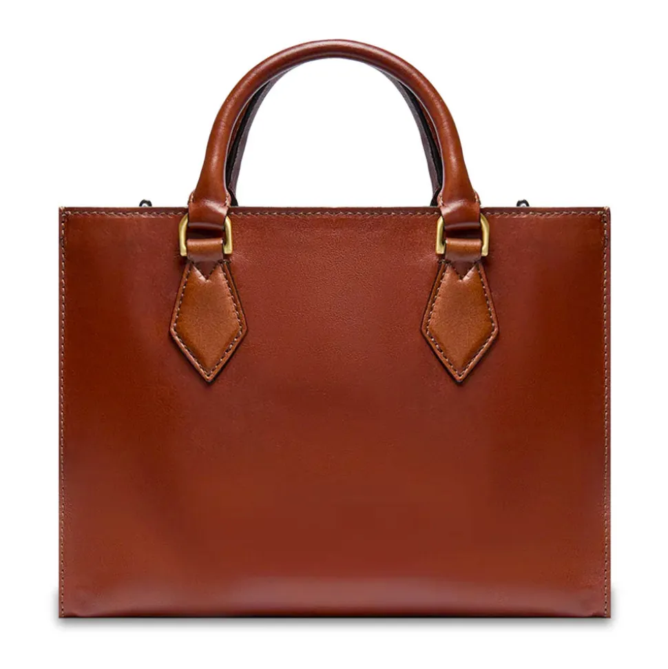 Borsa Donna a Mano Grande THE BRIDGE linea Ida in Pelle Marrone