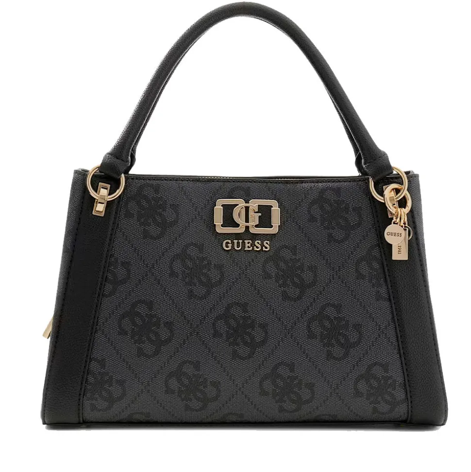 Borsa Donna a Mano GUESS Linea Karnilla Colore Coal Logo