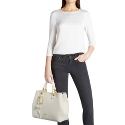 Borsa Donna a Mano Large BRACCIALINI linea Beth Bianco