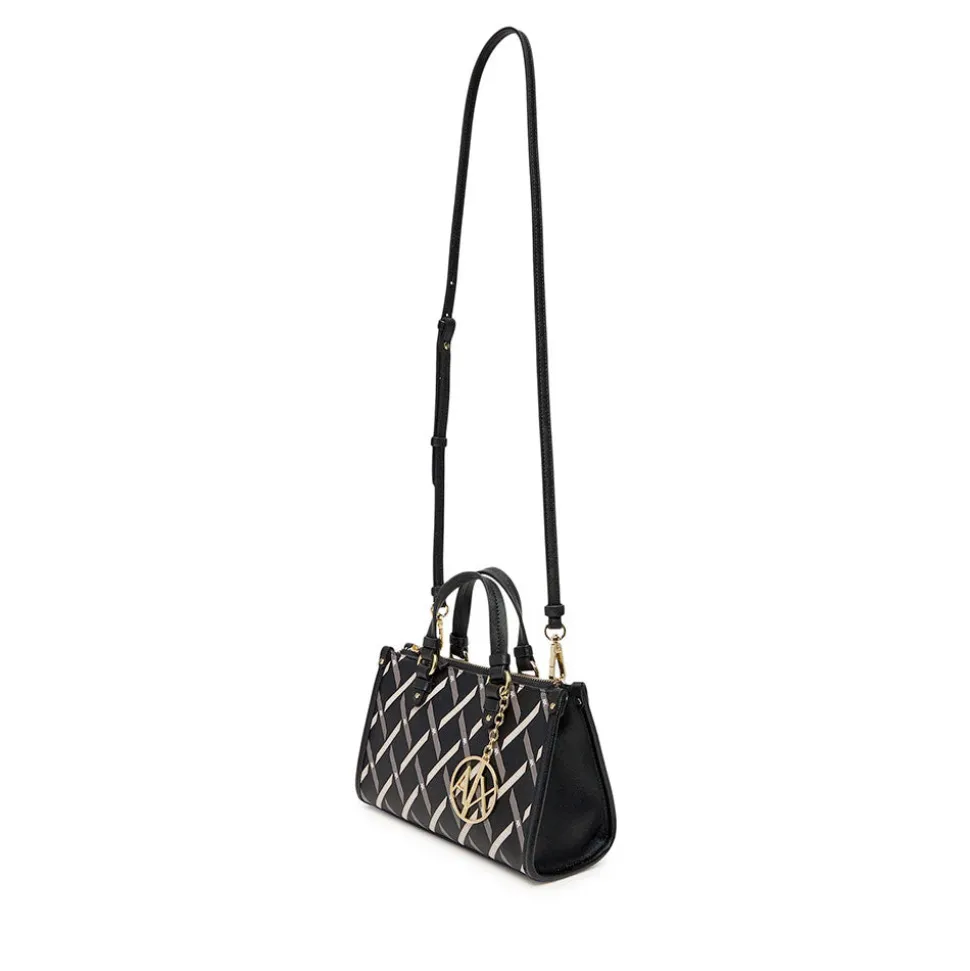 Borsa Donna a Mano Mini ARMANI EXCHANGE colore Black - Black