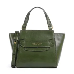 Borsa Donna a Mano THE BRIDGE linea Lucrezia in Pelle Verde Maggiorana