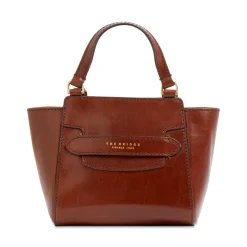 Borsa Donna a Mano THE BRIDGE linea Lucrezia in Pelle Marrone