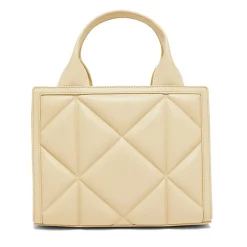 Borsa Donna a Mano Trapuntata LOVE MOSCHINO linea Embossed color Burro