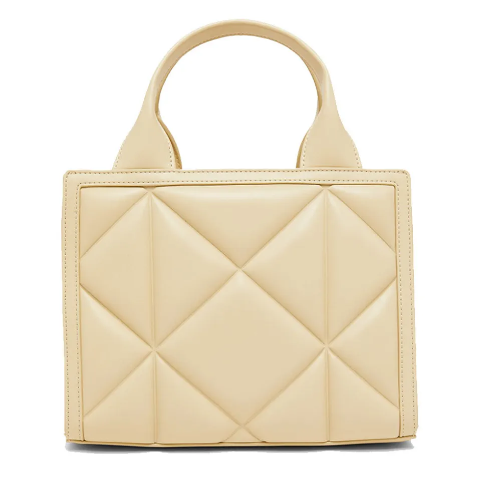 Borsa Donna a Mano Trapuntata LOVE MOSCHINO linea Embossed color Burro