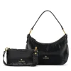 Borsa Donna a Spalla BRACCIALINI linea Beth Puffy in Nylon Nero