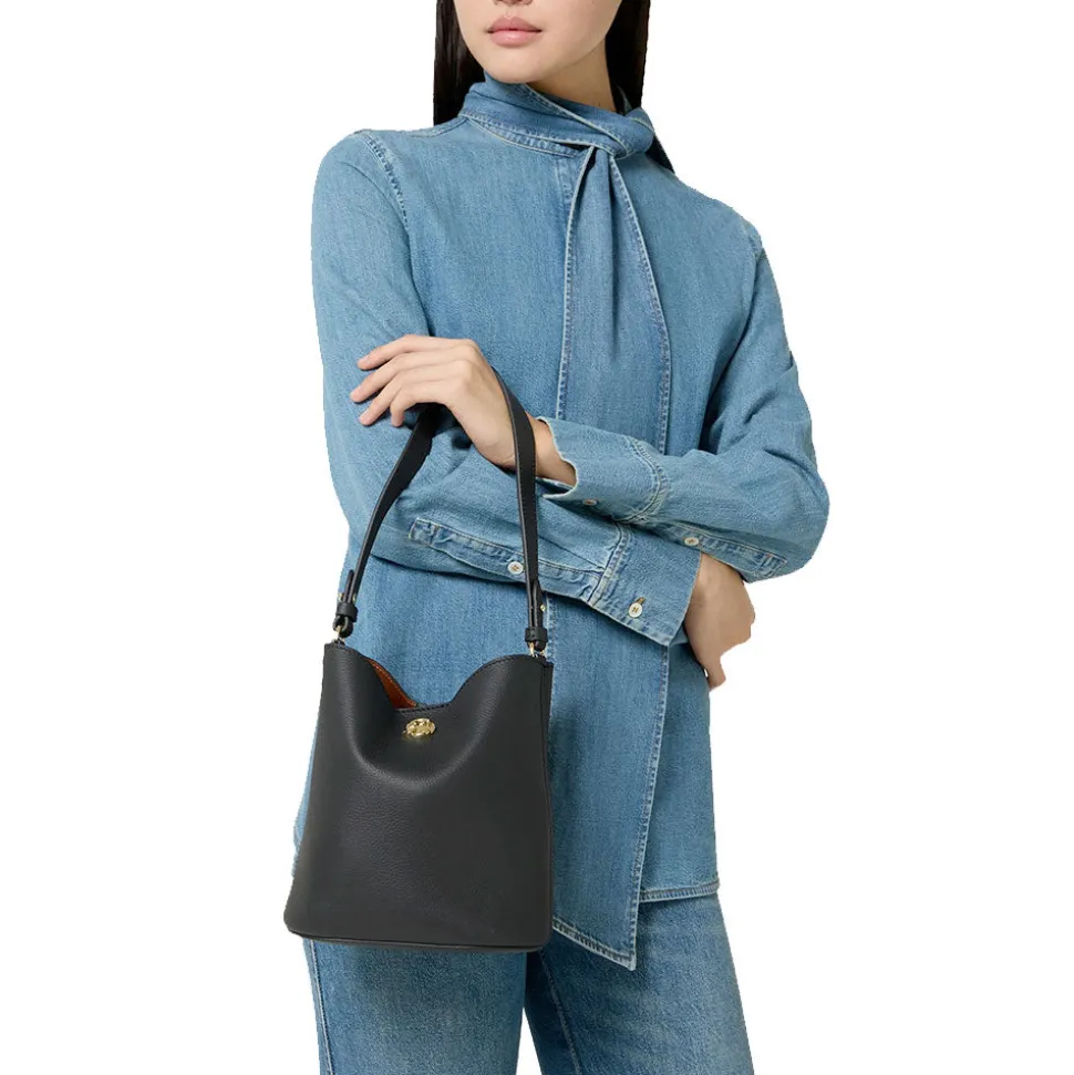 Borsa Donna a Spalla COCCINELLE Linea Nikla Mini Colore Sandshell - Seagrass