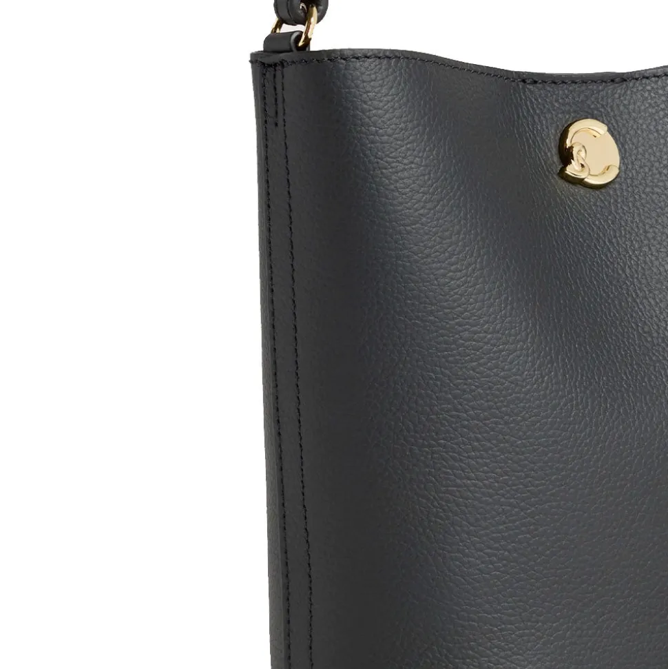Borsa Donna a Spalla COCCINELLE Linea Nikla Mini Colore Nero - Cognac