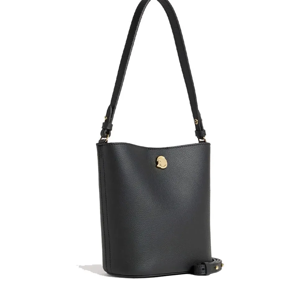 Borsa Donna a Spalla COCCINELLE Linea Nikla Mini Colore Nero - Cognac