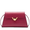 Borsa Donna a Spalla COCCINELLE in Pelle Sangria linea Dew Medium