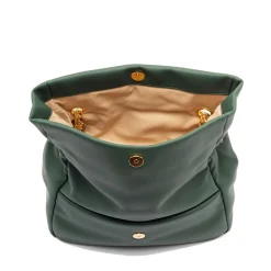 Borsa Donna a Spalla e a Tracolla LOVE MOSCHINO Verde con Maxi Logo