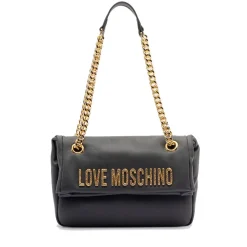 Borsa Donna a Spalla e a Tracolla LOVE MOSCHINO Nera con Maxi Logo