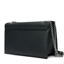 Borsa Donna a Spalla e a Tracolla LOVE MOSCHINO linea Bold Bag colore Nero e Nikel