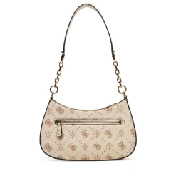 Borsa Donna a Spalla GUESS Linea Carrie Colore Vanilla Logo