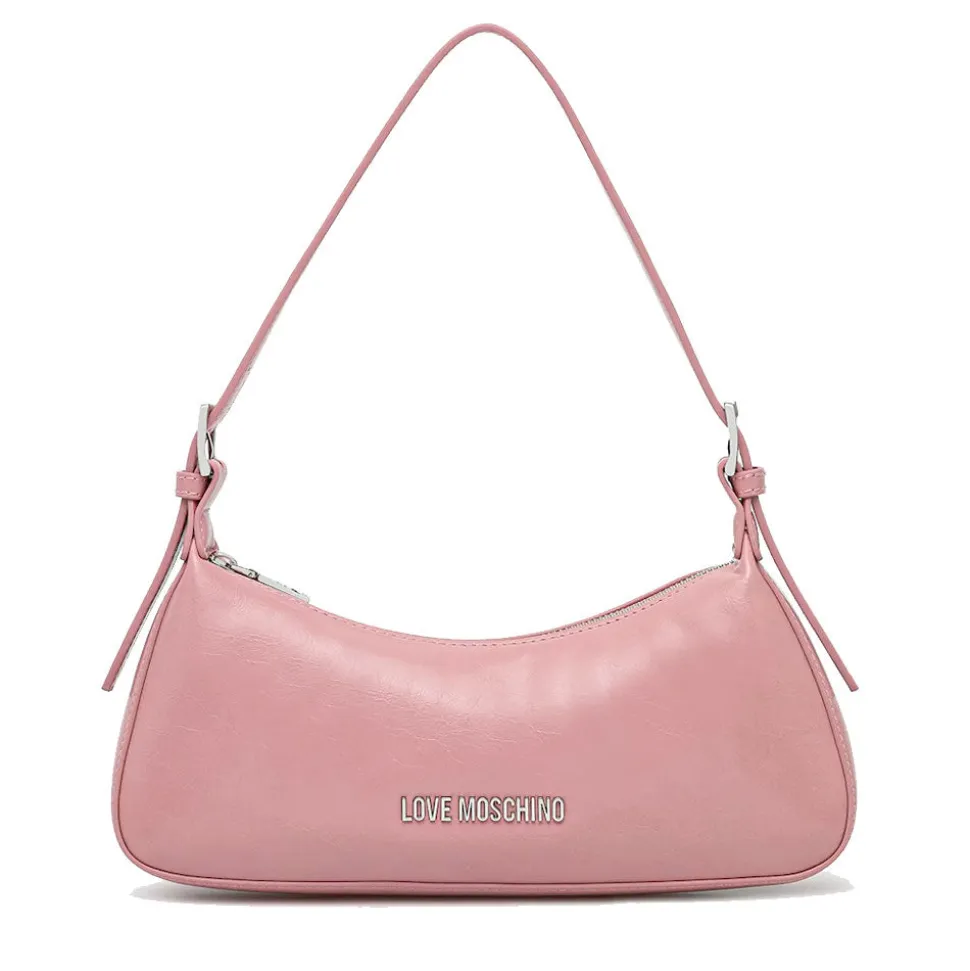 Borsa Donna a Spalla LOVE MOSCHINO in Ecopelle Soft Rosa Antico