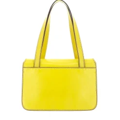 Borsa Donna a Spalla THE BRIDGE linea Lucrezia in Pelle color Lime