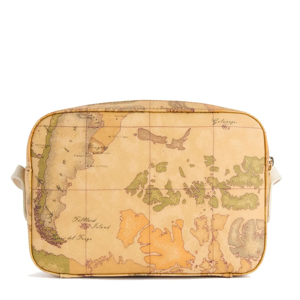 Borsa Donna a Tracolla 1A Classe Alviero Martini linea Escape Geo stampa Geo Classic e Avorio LE63