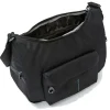 Borsa Donna a Tracolla a Mezzaluna MANDARINA DUCK in Tessuto Linea MD20 Colore Nero