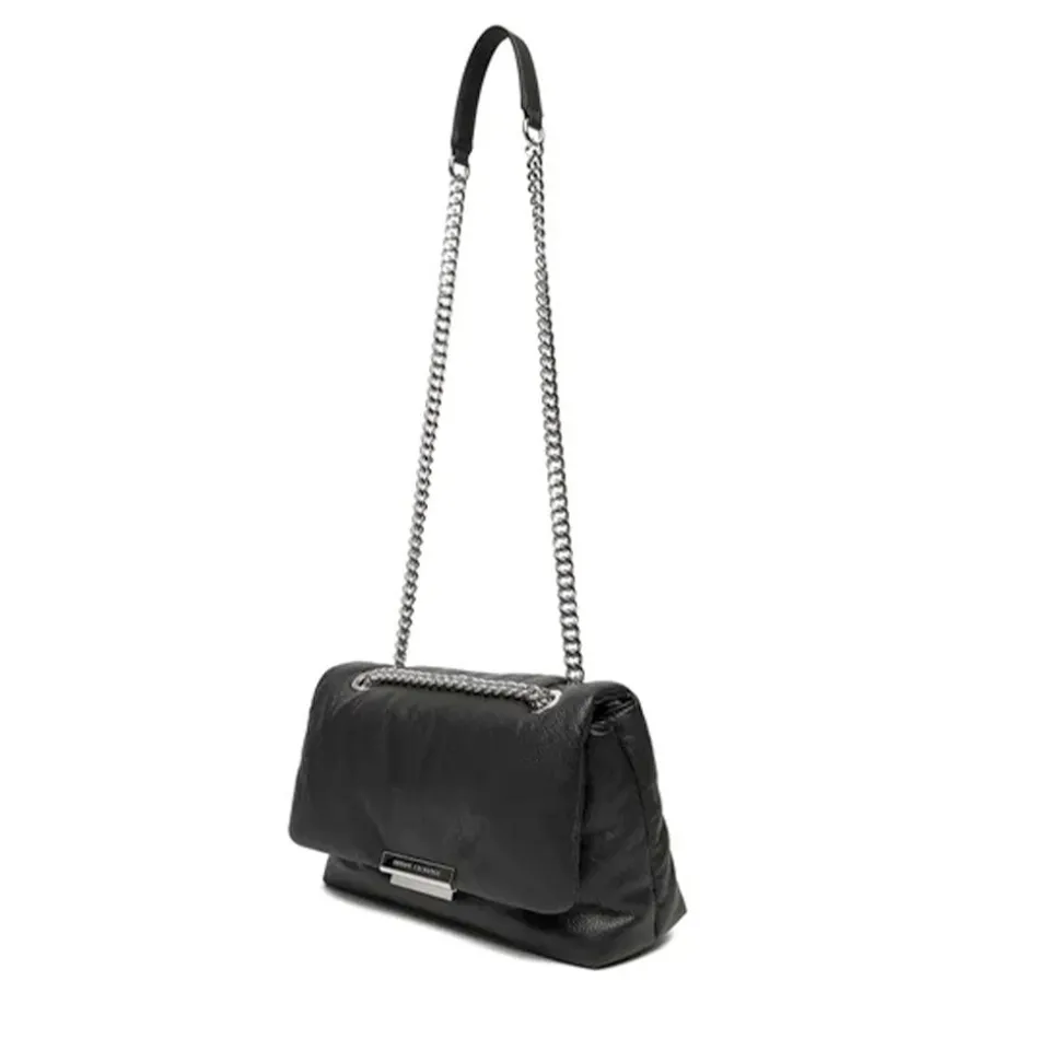 Borsa Donna a Tracolla ARMANI EXCHANGE Linea Victoria M Chiusa con Pattina colore Nero