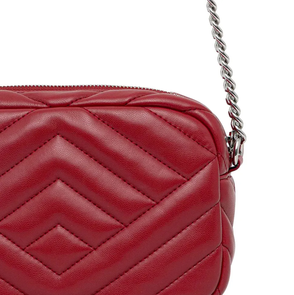 Borsa Donna a Tracolla Chiusa con Zip ARMANI EXCHANGE Colore Red Dahlia
